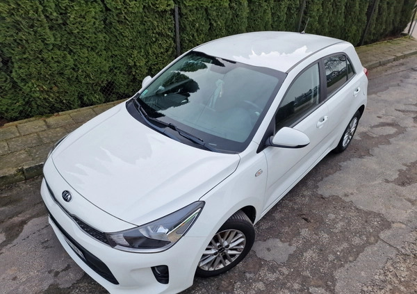 Kia Rio cena 25900 przebieg: 83635, rok produkcji 2018 z Knurów małe 781